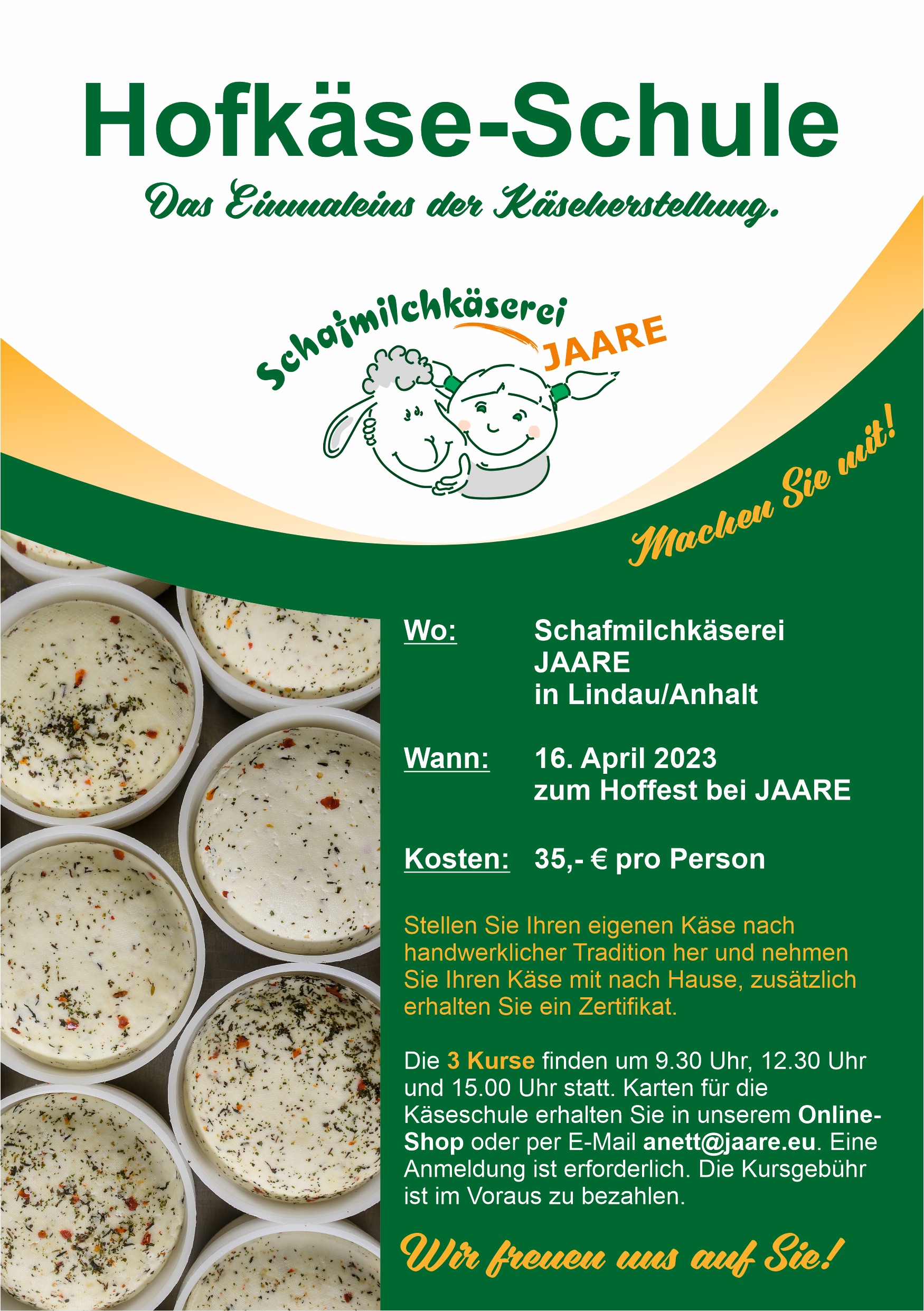 JAARE Hofkäseschulung